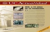 PUBLICACIÓN QUINCENAL DE LA PONTIFICIA UNIVERSIDAD ...wadmin.uca.edu.ar/public/ckeditor/Revista UCActualidad/Archivo... · PUBLICACIÓN QUINCENAL DE LA PONTIFICIA UNIVERSIDAD CATÓLICA