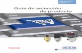 Guía de selección de producto - Fluitronic S.L · 2017-07-14 · Transmisor de presión con membrana aflorante para medios viscosos y con sustancias sólidas Modelo S-11 10 Transmisor
