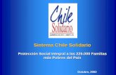 Sistema Chile Solidario - Gobierno de Chile · Total: 756.626 Km2 en el continente, 1.250.000 Km2 en la Antártica. Organización Política – Administrativa: 13 regiones, 51 provincias,