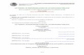 Ley Federal de Responsabilidades los Servidores Pأ؛blicos LEY FEDERAL DE RESPONSABILIDADES DE LOS SERVIDORES