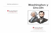 Este libro pertenece a: Washington y Lincoln · presidente – el líder de un país Actividades 1. Circula Washington en la portada. Circula los hechos acerca de Washington en las