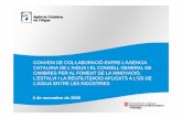CONVENI DE COL·LABORACIÓ ENTRE L’AGÈNCIA CATALANA DE ...aca-web.gencat.cat/aca/documents/ca/planificacio/reutilitzacio/conv… · COLORANTS PAPER BIORREACTOR DE MEMBRANAS/UF