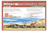 Miner barómetro JUEVES 29 DE MARZO DE 2012 Miner ...morichile.cl/barometros/minerobarometro/2012-3.pdfla desigualdad y la falta de una distribu-ción más justa de la riqueza, y culpando