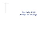 Ejercicio 4.3.2 Chapa de anclaje - Universitat Jaume Icad3dconsolidworks.uji.es/t2/51.pdf · Ejercicio 4.3.2 Chapa de anclaje. La figura muestra dos fotografías de una chapa de anclaje,