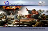Calendario 2019 - Iglesia Metodista de México, A.R. | CASEimmarcase.org/doctos/PON/POC_CASE_2019.pdf · 15-16 TCN: Entrenamiento de trabajo sobre el migrante en Apaxco . 17 Día