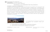 CONGOST DE COLLEGATS - cel.cat · burial and post-tectonic exhumation of the southern Pyrenees foreland fold-thrust belt. Journal of the Geological Society, London, 153, 9-16. MUÑOZ,