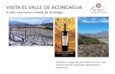 VISITA EL VALLE DE ACONCAGUA - In Situ Travel · 2016-08-29 · Nuestros Vinos • A través de su línea Premium In Situ –nombre en latín que hace referencia al lugar de su origen-,