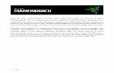 El Razer Diamondback 10th Anniversary Edition se ha actualizado con la tecnología más · 2016-02-10 · sobre los niveles de sensibilidad. Ciclo abajo las etapas de sensibilidad