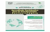 cartel diplomado cieco junio - UNAM · Aprendizaie Participativo para la transformación Socioecológica Del 1 de agosto al 7 de diciembre de 2014 Centro de Investigaciones en Ecosistemas,