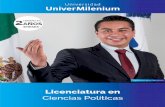 Ciencias Políticas - UniverMileniumunivermilenium.edu.mx/pdf/licenciaturas/cienciaspoliticas.pdf · Ciencias Políticas. Plan de estudios Modalidad Escolarizada. Nuestros Planteles.