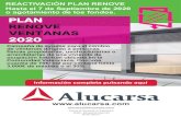 PLAN RENOVE VENTANAS 2020 - alucarsa.com · PLAN RENOVE VENTANAS 2020  Informacióncompletapulsandoaquí Pol.Ind.ElCarrascal|C/Palmeral9 46469-Beniparrell(Valencia) Tel96-1552111