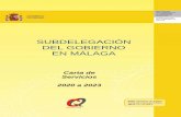 Subdelegación del Gobierno en Málaga · Carta de Servicios 2017-2020. Proteja el medio ambiente. No imprima si no es imprescindible. Edita: PRA NIPO: 785-17-020-2. Subdelegación