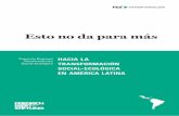library.fes.delibrary.fes.de/pdf-files/bueros/mexiko/16321.pdf · que bajar un 25% hacia el año 2030 respecto a las de 2010, así como alcanzar emisiones netas cero a más tardar