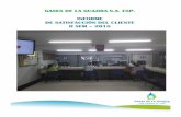 Informe de nivel de satisfacción de los cliente II SEM-2018 ... - Gases de La Guajira · 2019-09-20 · GASES DE LA GUAJIRA S.A. ESP. INFORME DE SATISFACCIÓN DEL CLIENTE II SEM