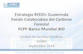 Estrategia REDD+ Guatemala Fondo Colaborativo del Carbono ... Oseida, Ministr… · 1. Fondo Colaborativo del Carbono Forestal 2. Esquema de Ejecución 3. Estructura de Gobernanza