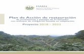 MARN Ministerio de Medio Mabiente y Recursos …...Plan de Acción de restauración de ecosistemas y paisajes de El Salvador con enfoque de mitigación basada en adaptación. Proyecto