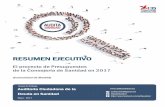 RESUMEN EJECUTIVO - Nuevatribuna · El proyecto de Presupuestos de la Consejería de Sanidad de la Comunidad de Madrid para 2017 presentado por el Gobierno del Partido Popular y apoyado