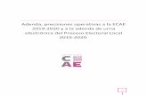 Adenda, precisiones operativas a la ECAE 2019-2020 y a la ... · 1 Adenda, precisiones operativas a la ECAE 2019-2020 y a la adenda de urna electrónica del Proceso Electoral Local