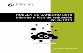 HUELLA DE CARBONO 2018 Informe y Plan de reducción 2019-2023 · 2019-12-02 · HUELLA DE CARBONO 2018 Informe y Plan de Reducción 2019-2023 Página 2 de 20 5.1. Calculadora de Huella