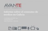 Informe sobre el consumo de medios en Galicia€¦ · 2º Acumulado móvil EGM - 2015 Comscore Junio 2015 Kantar Media ... 3er Ac. Móvil2014 1er Ac. Móvil 2015 2º Ac. Móvil 2015
