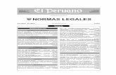 Cuadernillo de Normas Legales - Gaceta Jurídica€¦ · R.D. Nº 285-2009-MTC/12.- Otorgan a Peruvian Air Line S.A. permiso de operación de aviación comercial - transporte aéreo
