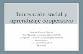 Innovación social y aprendizaje cooperativoInnovación social y aprendizaje cooperativo Nadine Richez-Battesti Aix-Marseille Université et Lest-CNRS Congresso « Universidad y emprendimientoPlan