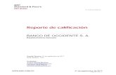 Colombia - BRC DE OCCIDENTE E RP 2017.pdfBANCO DE OCCIDENTE S. A. 21 de septiembre de 2017 Página 3 de 17 Gráfico 1 Crecimiento anual de la cartera bruta Fuente: Superintendencia