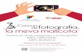 Premis en dues categories a la fotografia: MÉS ORIGINAL ...docs.gestionaweb.cat/0077/cartell-concurs-2016.pdf · Premis en dues categories a la fotografia: MÉS ORIGINAL MÉS BONICA.