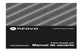 Contenido - AG Neovoservice.agneovo.com/download/user_manual/X-series/X...Paso 5: Para un mejor rendimiento (Si conecta el monitor a un equipo de vídeo como un reproductor DVD o VCR,