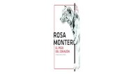 ROSA...Rosa Montero Nació en Madrid. Estudió Periodismo y Psicología. Es autora de las novelas Crónica del desamor (1979), La función Delta (1981), Te trataré como a una reina