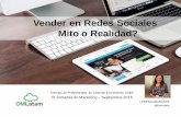 Home | Consejo - Vender en Redes Sociales Mito o Realidad? · 2016-09-20 · #FBDay Muchas gracias! @lorenaea lorena@omlatam.com Lorena Amarante . Title: Diapositiva 1 Author: OM