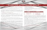 NORMATIVAS DE FACTURACION OSPEVICospevic.org.ar/wp-content/uploads/2017/04/NORMAS-OPERATI...NORMATIVAS DE FACTURACION OSPEVIC 1. TIEMPOS DE PRESENTACION Solo podrán ser entregadas