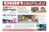 Bea Orti z i Antonio Orozco, els pregoners de Festa Major El Casino reobrirà pel Quinto de Nadal, després de la primera fase de la rehabilitació Pàg. 4 ERC i CDC carreguen contra
