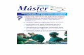 Máster - SINUG | Sociedad Iberoamericana de Neurourología y … · 2017-11-13 · Incorporación de las últimas herramientas (3D) para la docencia práctica del personal sanitario