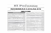 Publicacion Oficial - Diario Oficial El Peruano · 2018-01-01 · R.S. N° 059-2015-PCM.- Conforman Comisión Multisectorial temporal, adscrita al Ministerio de Trabajo y Promoción