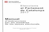 EPC2010 MIMM CATALأ€ Les meses electorals 4 Els membres de les meses electorals 5 Primera fase: constituciأ³