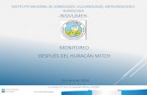 INSTITUTO NACIONAL DE SISMOLOGÍA, VULCANOLOGÍA ... · Guatemala realizado por la empresa CEDEX en 1999 para la reconstrucción de las estaciones hidrométricas dañadas por el huracán
