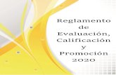 Reglamento de Evaluación, Calificación y Promoción Escolar · 2020-05-19 · Reglamento Evaluación, Calificación y Promoción Escolar Página 2 TÍTULO I. Disposiciones y Normas