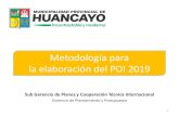 Metodología para la elaboración del POI 201945.5.58.68/documentos/2019/transparencia/poi/exposicion.pdf · 2019-05-02 · plan de desarrollo concertado pei / poi pedn r e t r o