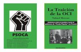 La Traición de la OCI traicion de la OCI... · 2012-06-08 · PSOCA Revista 1857: revista.1857@elsoca.org El Socialista Centroaméricano: elsoca@elsoca.org Guatemala: psoca_guatemala@elsoca.org