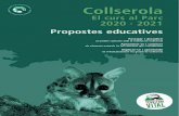 PROPOSTES EDUCATIVES 2020 21:PASSEJAR LLIB2014-5.qxd · Coneguem la Granja de Can Coll · 1r cicle d’Educació infantil - 2 a 3 anys Fases del programa Opció B Lloc Durada Continguts