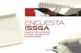 Encuesta ISSGA - Galicia · 2013-03-22 · Esta encuesta da, de alguna manera, continuidad a una herramienta que se aplicaba desde el Instituto Nacional de Seguridad e Higiene en