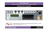 CT-7000 S3 User Manual Rev 1.1 ESPANOL - Doble · base a la distancia de movimiento en un período de tiempo. EL CT-7000 S3 también posee fórmulas especiales para calcular la velocidad.