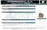 HEAVY DUTY- DOT 5 duty-dot5-rev08.pdfLos productos de Quimiberica S.A. están cubiertos por una garantía legal (Ley de Garantías) frente a las faltas de conformidad en virtud de