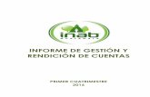 INFORME DE GESTIÓN Y PRESUPUESTARIA RENDICIÓN DE CUENTASportal.inab.gob.gt/.../2016/INFORME_PRIMER...2016.pdf · Ejercicio Fiscal 2016, El Instituto Nacional de Bosques –INAB–