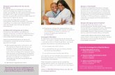 Chequeo para detección de cáncer Apoyo y orientación de mama … · 2019-12-02 · Para hacer una cita en cualquiera de las Llame al 623-780-4673 para obtener más información.