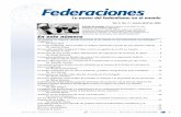 Federaciones · 2016-03-09 · 2 Federaciones Vol. 5, No. 2 / marzo-abril de 2006 Este número de Federaciones reúne artículos atractivos y muy variados con la intención de captar