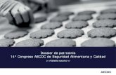 Dossier de patrocinio 14º Congreso AECOC de Seguridad sede.aecoc.es/fotos/patrocinio/ssa.pdf · PDF file 2016-12-20 · 2 · Encontrarse con sus clientes y proveedores · Conocer