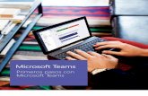 Primeros pasos con Microsoft Teams - El Colegio …colegiodeliga.edu.ec/documentos/GuiadeusuarioMicrosoft...Primeros pasos con Microsoft Teams Microsoft Teams es el área de trabajo