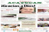 NòMERO 5589 M xico ÁGracias a Dios!diarioacayucan.com/hemeroteca/2017-11-12.pdf · 2017-11-13 · Amisadai Juana Medina de Contreras, fue devuelta a sus fa-miliares sana y salva